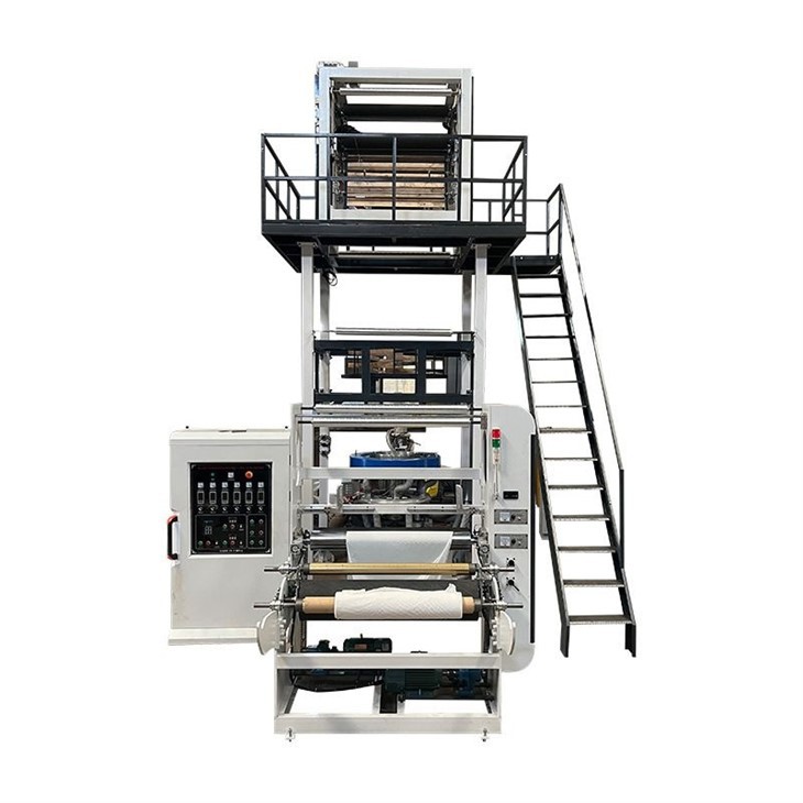 PE Machine SJ-A HDPE/LLDPE Mini Type Машина для выдувания полиэтиленовой пленки Машина для выдувания пластиковой пленки Цена